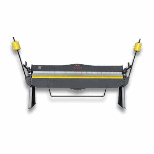 DOBLADORA DE LÁMINA DE CHAPA METÁLICA, USO RUDO W-10012A (100"XCALIBRE 12) KAYKA INDUSTRIAL