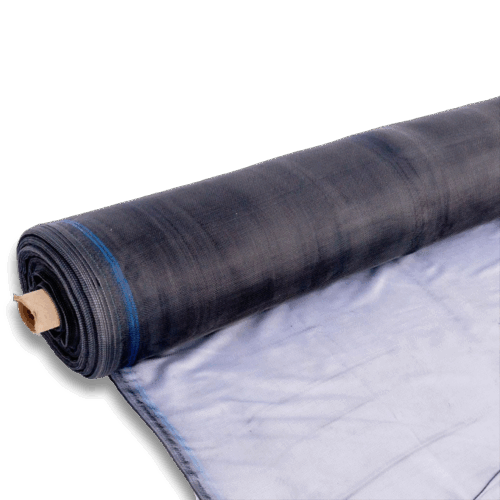 MALLA SOMBRA DE MONOFILAMENTO DE POLIETILENO DE ALTA DENSIDAD, NEGRA AL 70% DE 1.80M X50M